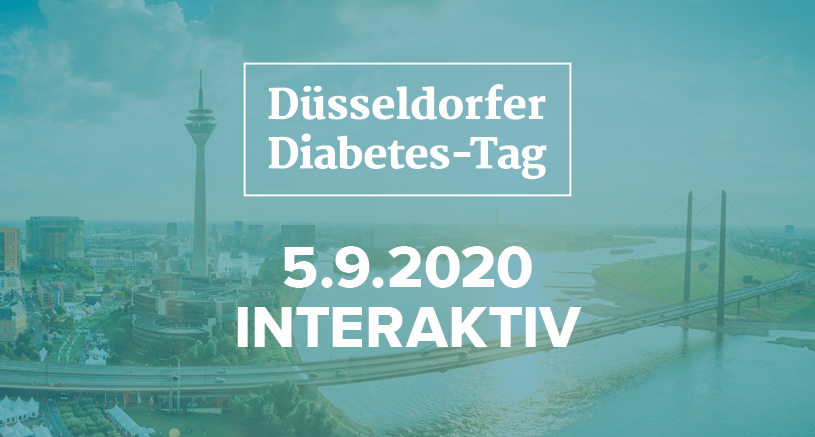 Banner zum interaktiven Düsseldorfer Diabetes-Tag am 05.09.2020