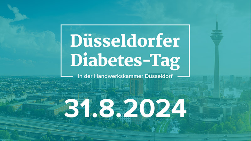 Terminankündigung Düsseldorfer Diabetes-Tag am 31.08.2024